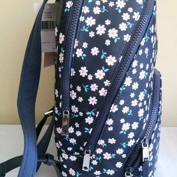 Kate spade karissa floral large backpack wristlet - Picture 4 of 11